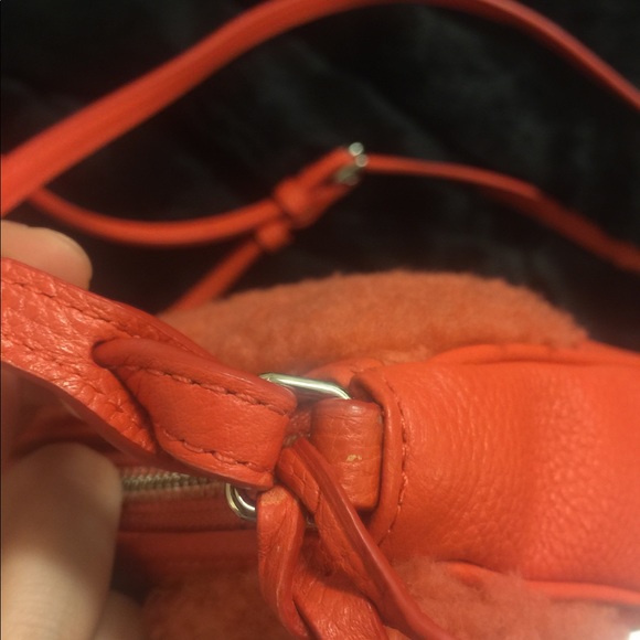 Coach Rhyder Studded Crossbody Orange - Picture 3 of 7